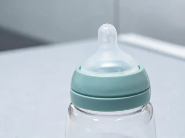 Bottle nipple close-up