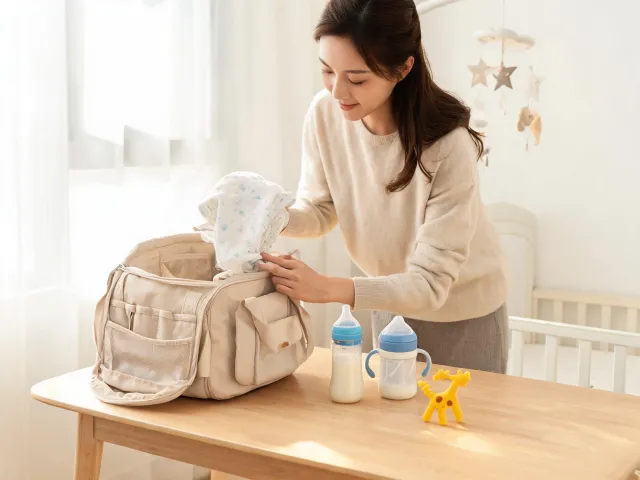 Caregiver packing feeding kit