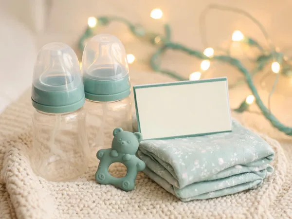 Baby shower feeding gift bundle